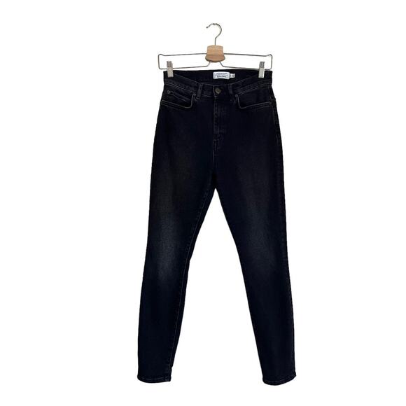 & Other Stories High Rise  Jeans in Washed Black Size 27 - Picture 1 of 10